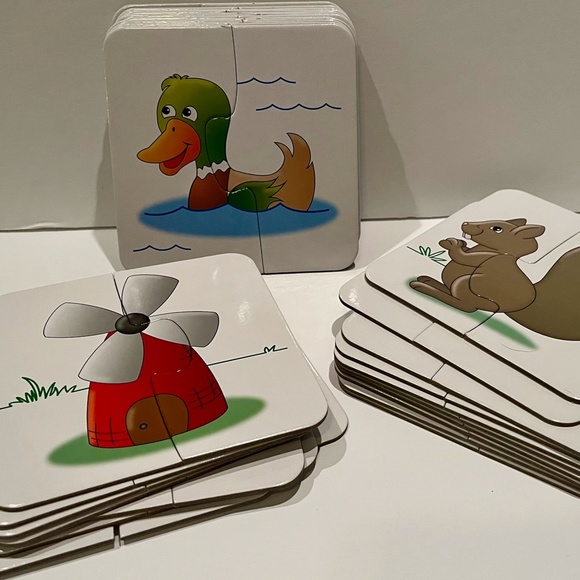 Farm & Animal Matching Cards Game - Picture 2 of 3